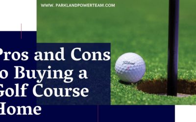 Pros and Cons to Buying a Golf Course Home